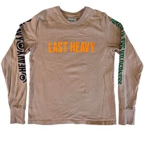 Last Heavy USA Made Long Sleeve Jersey Shirt "Outdoor Drug Pastimes" M